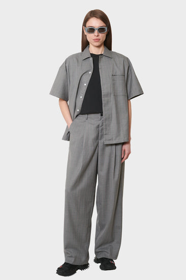 women#@Штани WOOL AFTER сірі