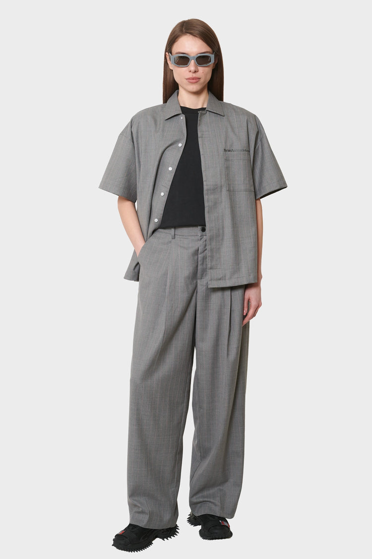 women#@Штани WOOL AFTER сірі