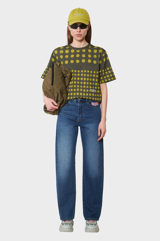 women#@Футболка OFF RACE зелена