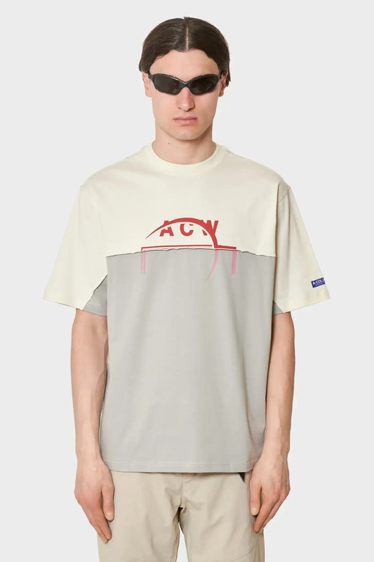 men#@Футболка SPLIT LOGO сіра