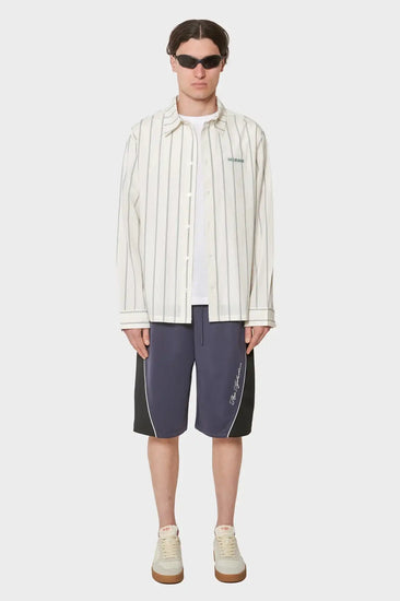 men#@Сорочка RETRO STRIPED біла