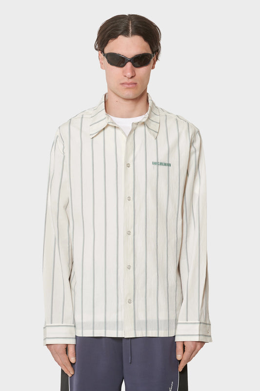 men#@Сорочка RETRO STRIPED біла