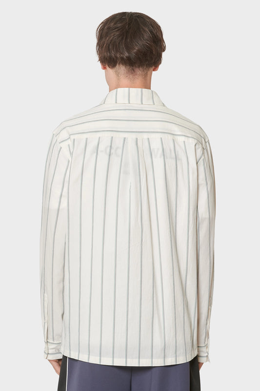 men#@Сорочка RETRO STRIPED біла