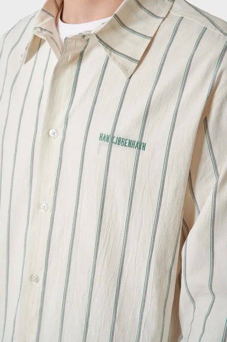 Рубашка RETRO STRIPED белая