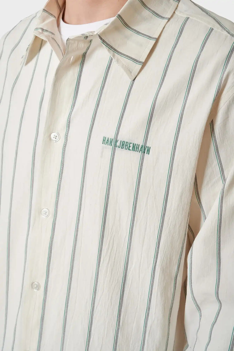 Рубашка RETRO STRIPED белая