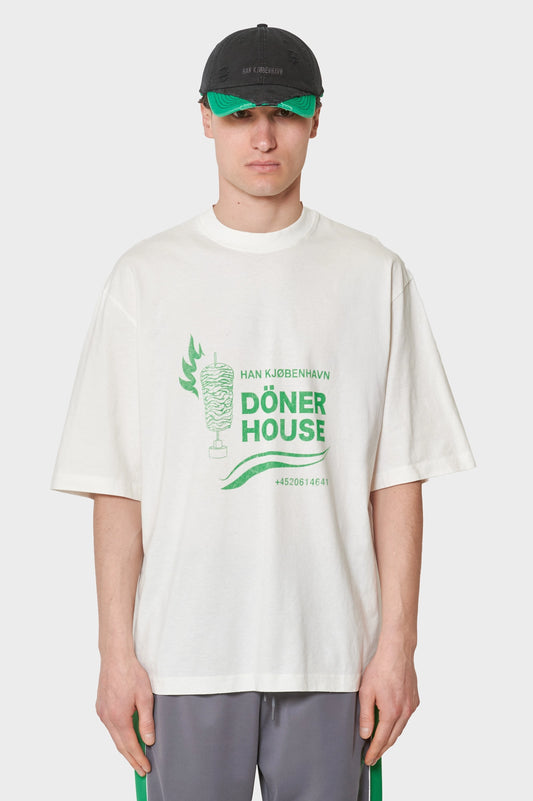 men#@Футболка DÖNER HOUSE біла