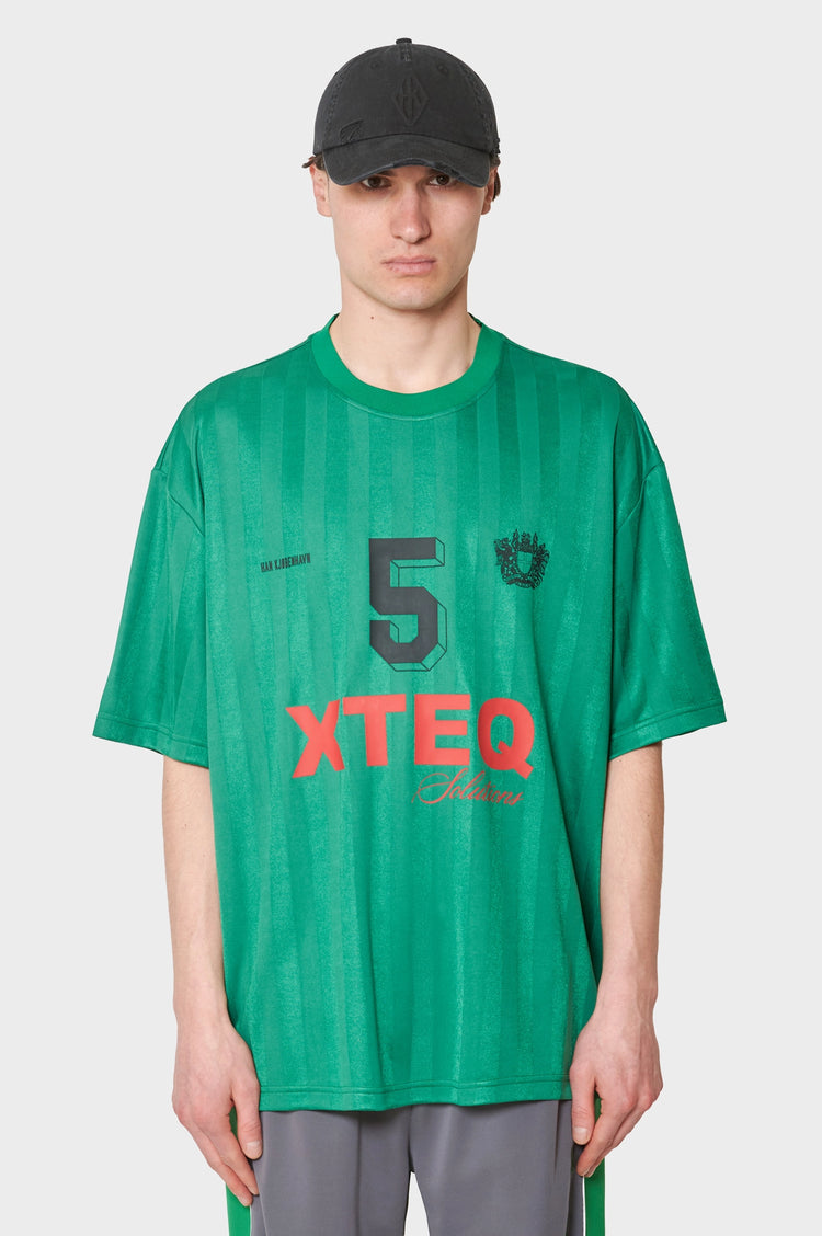 men#@Футболка PRINTED FOOTBALL зелена