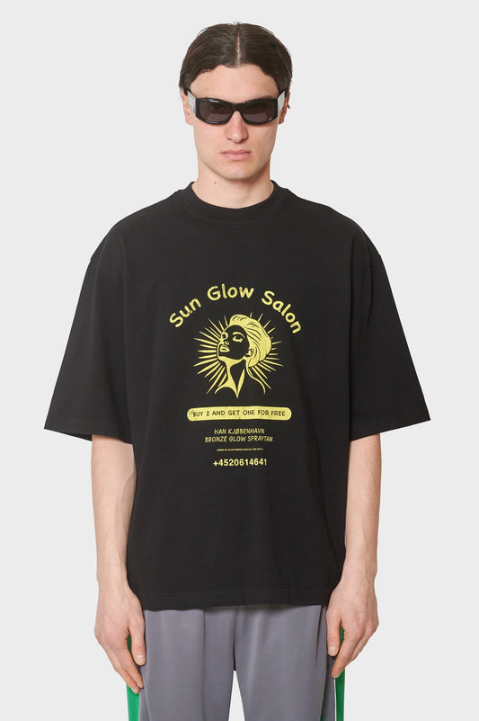men#@Футболка SUN GLOW OVERSIZED чорна