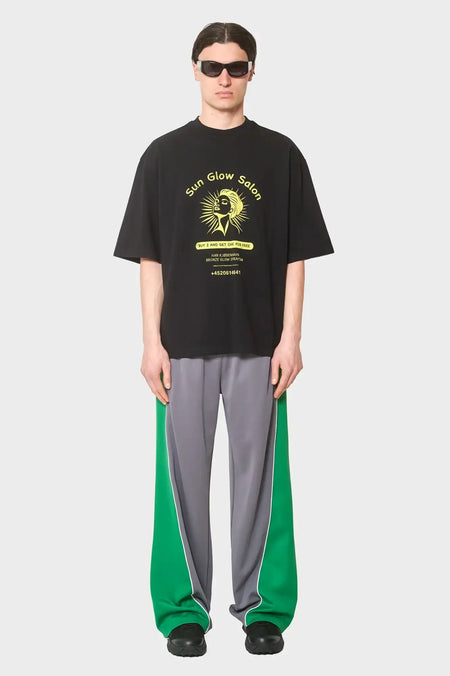 men#@Футболка SUN GLOW OVERSIZED чорна