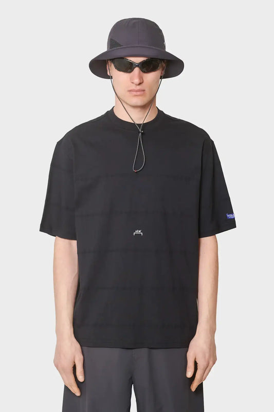 men#@Футболка STRIPED чорна