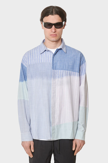 men#@Сорочка FADE OUT блакитна