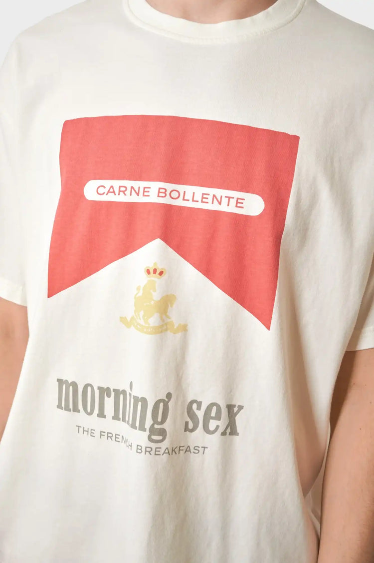 BREAKFAST IN BED T-shirt white