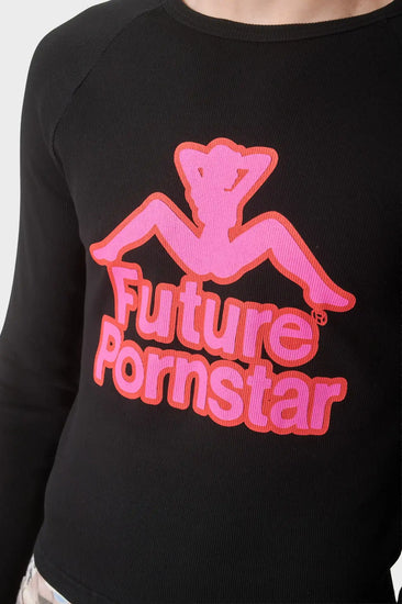 Long sleeve shirt I'M A PROFESSIONAL black Photo 8