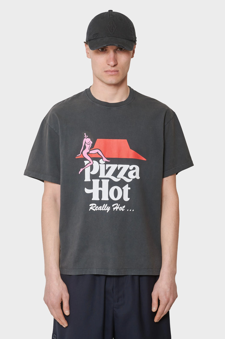 men#@Футболка PIZZA HOT чорна