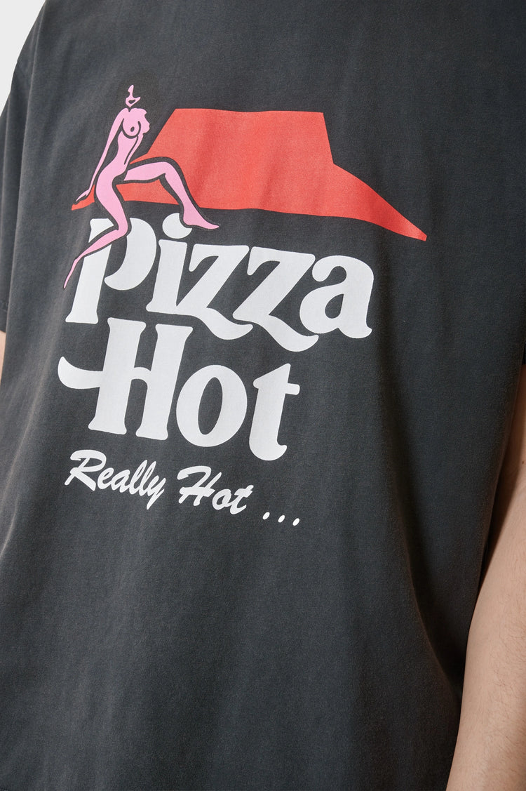 Футболка PIZZA HOT чорна