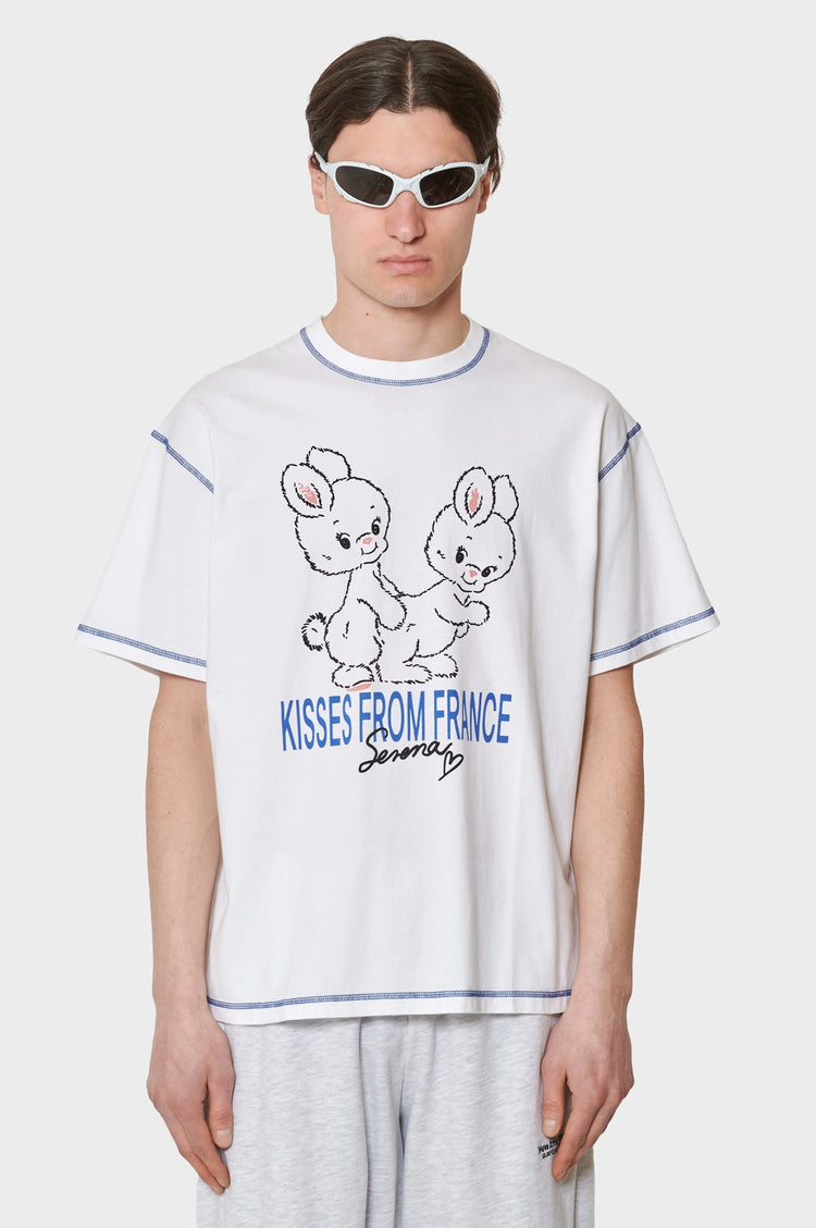 men#@Футболка XOXO, SERENA біла