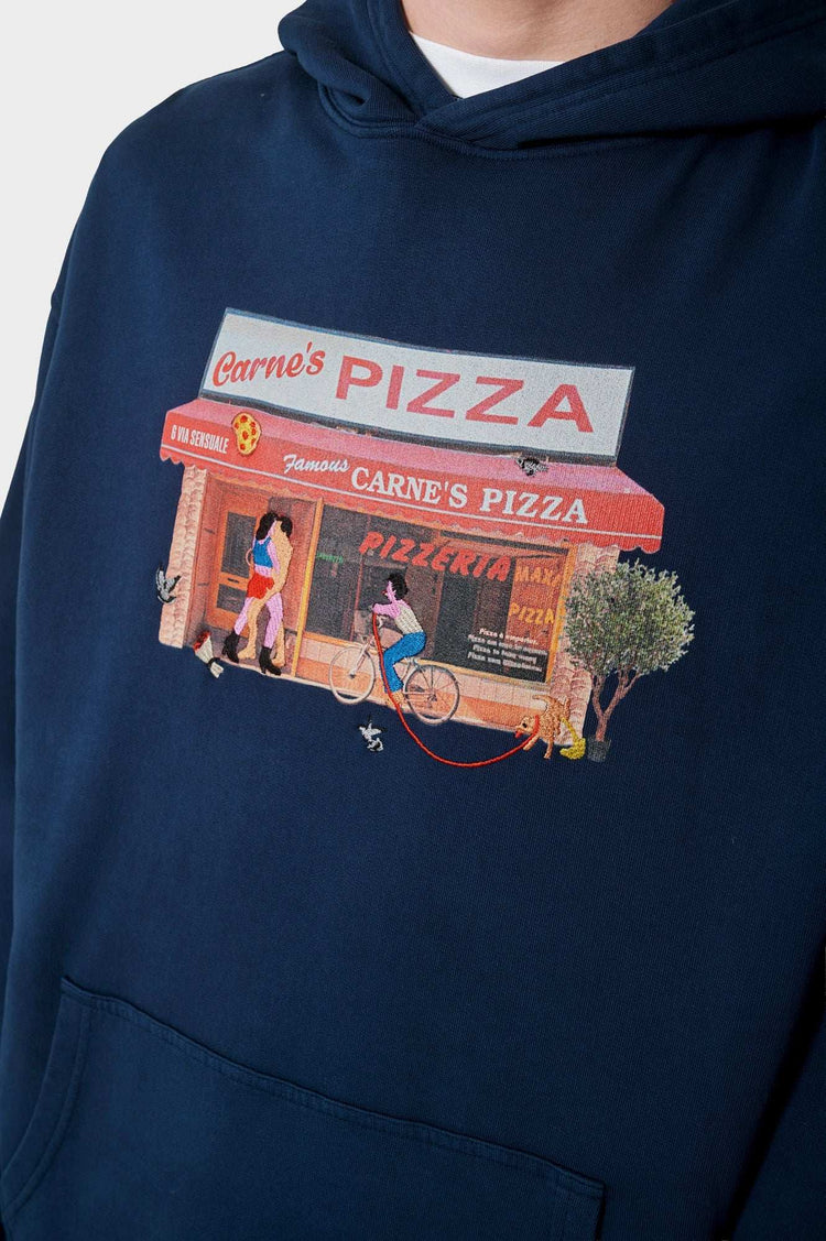 Hoodie HOT SLICE blue