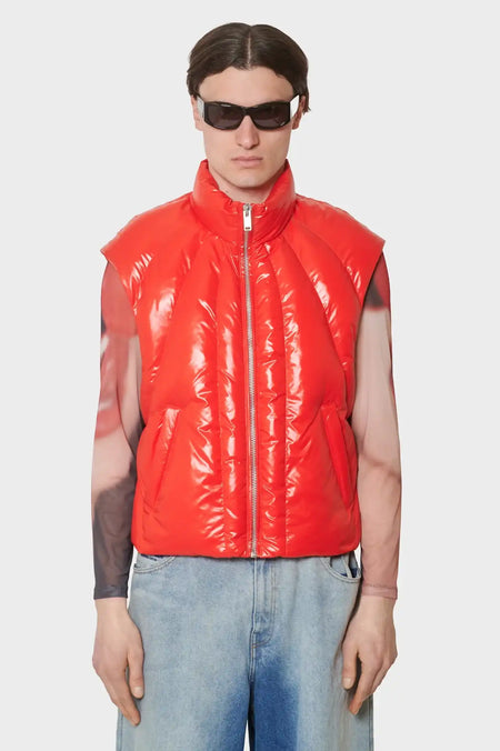men#@Жилет RETRO PADDED червоний