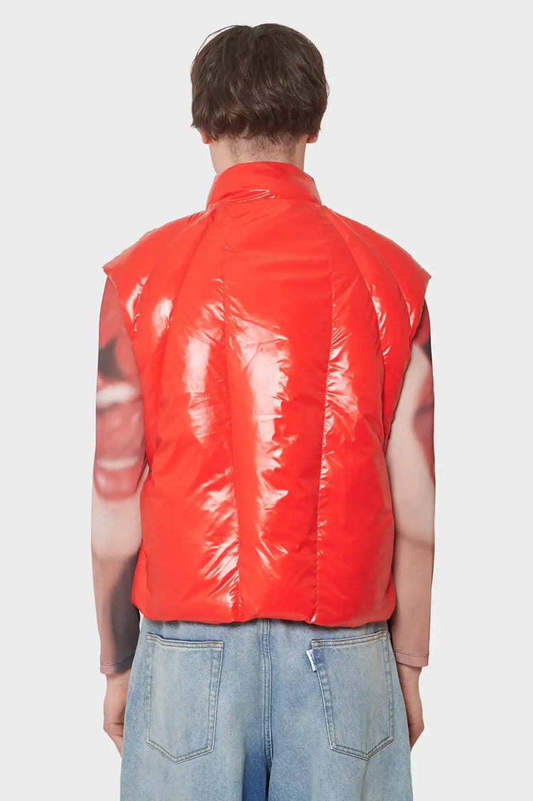 men#@Жилет RETRO PADDED червоний