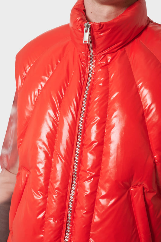 Жилет RETRO PADDED червоний