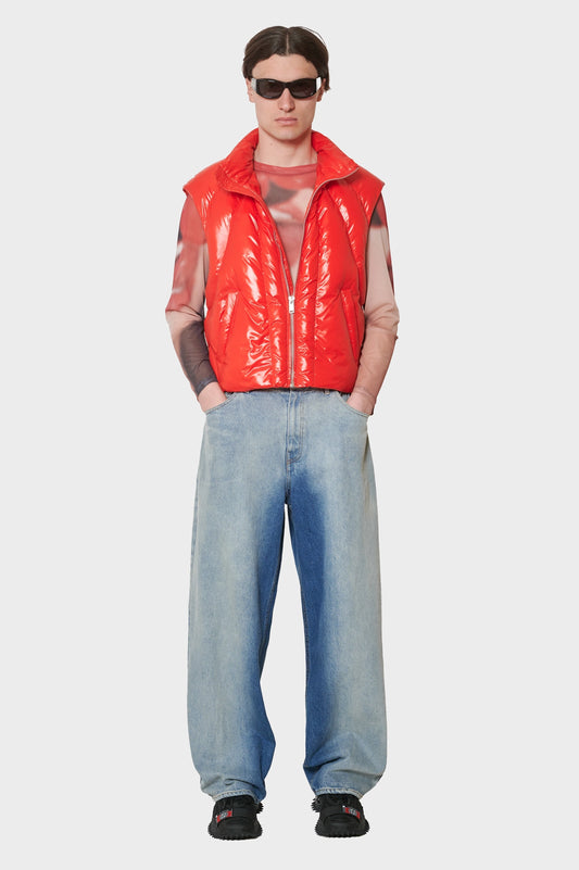 men#@Жилет RETRO PADDED червоний