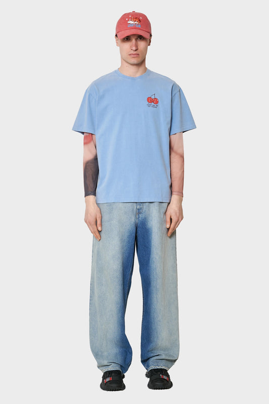 men#@Футболка LICK ME блакитна