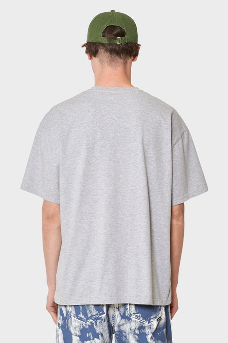 men#@Футболка SOUNDS STRAIGHT, I'M OUT сіра