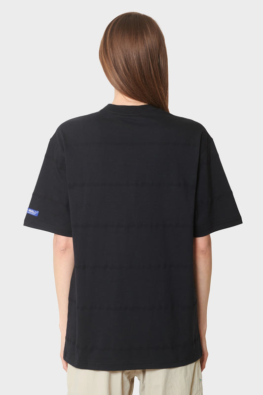 women#@Футболка STRIPED чорна