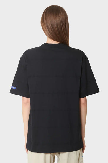women#@Футболка STRIPED чорна