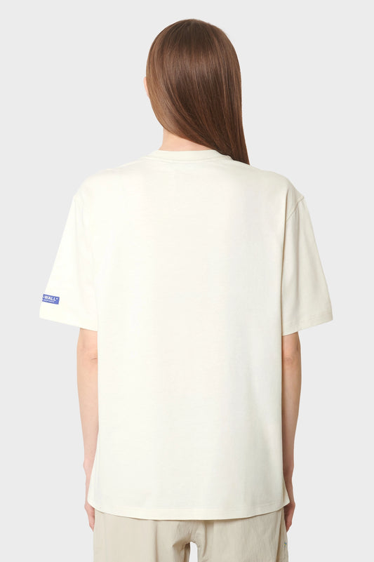 women#@Футболка SPLIT LOGO сіра