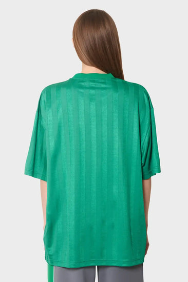 women#@Футболка PRINTED FOOTBALL зелена