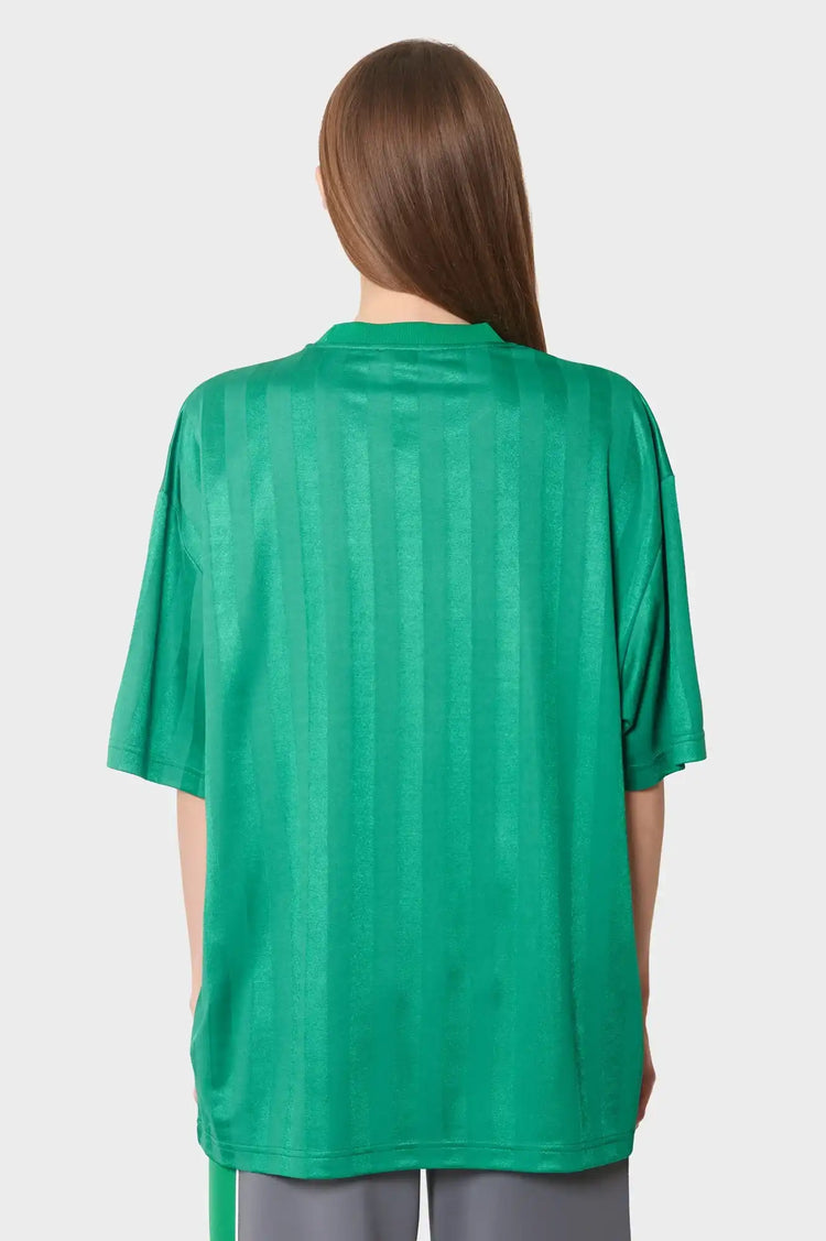 women#@Футболка PRINTED FOOTBALL зелена