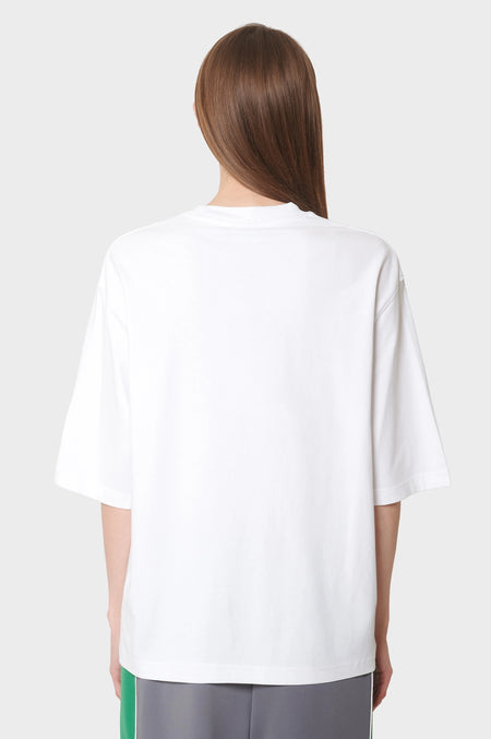 women#@Футболка OVERSIZED MMXVI біла