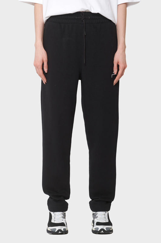 women#@Штани WOOLMORE LOGO чорні