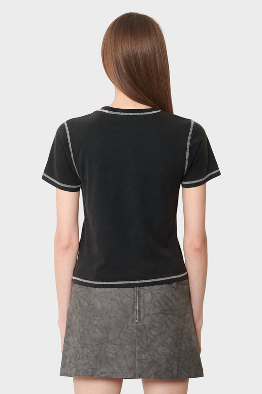 women#@Футболка BIG TIPPER чорна