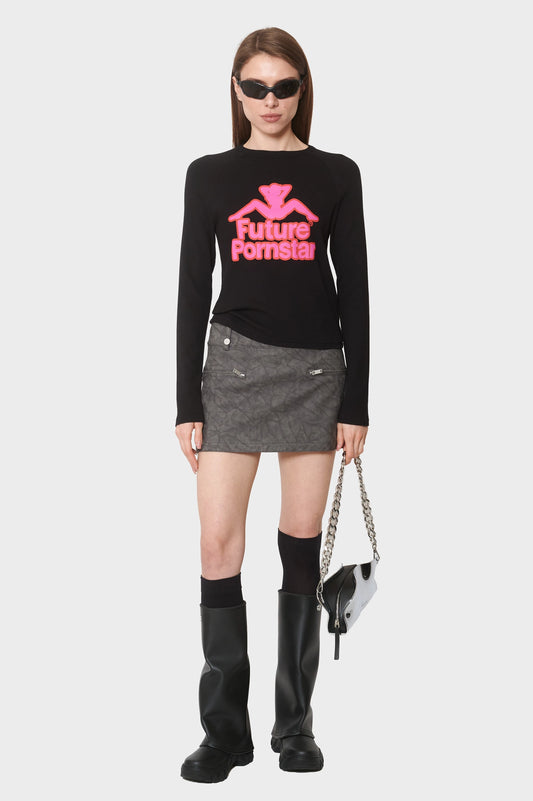 women#@Лонгслів I'M A PROFESSIONAL чорний