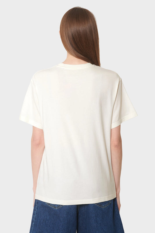 women#@Футболка BREAKFAST IN BED біла