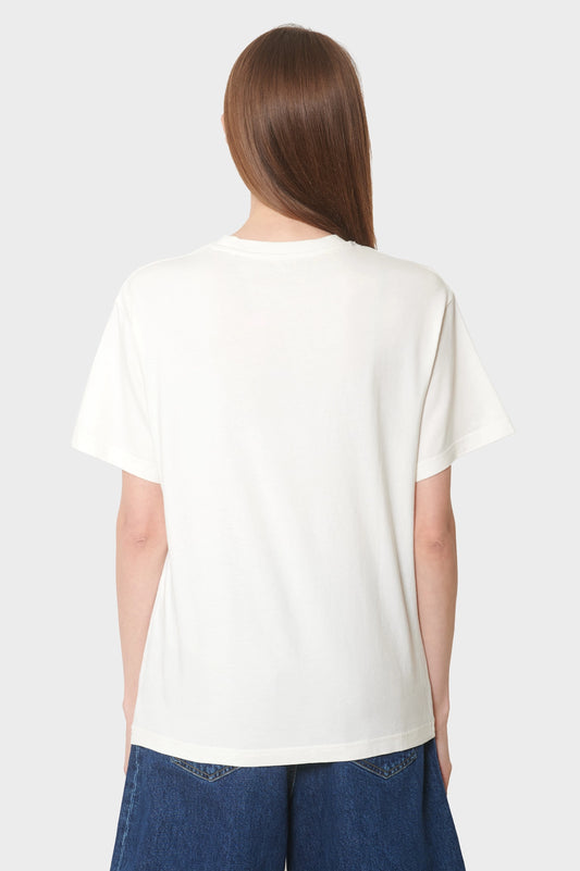 women#@Футболка BREAKFAST IN BED біла