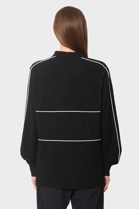 women#@Поло LOGO чорне
