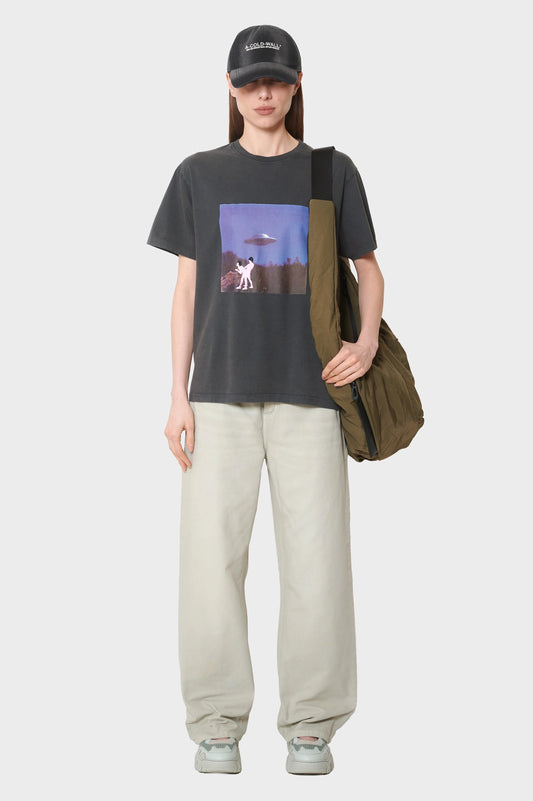 women#@Футболка I CAME FROM OUTERSPACE чорна