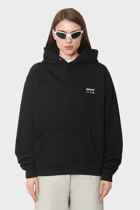 women#@Худі HORSEPOWER чорне