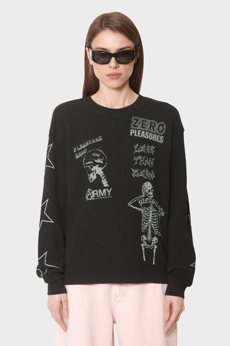 women#@Лонгслів MISLED THERMAL чорний