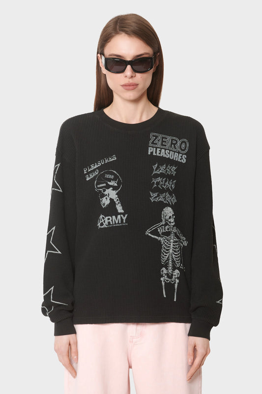 women#@Лонгслів MISLED THERMAL чорний