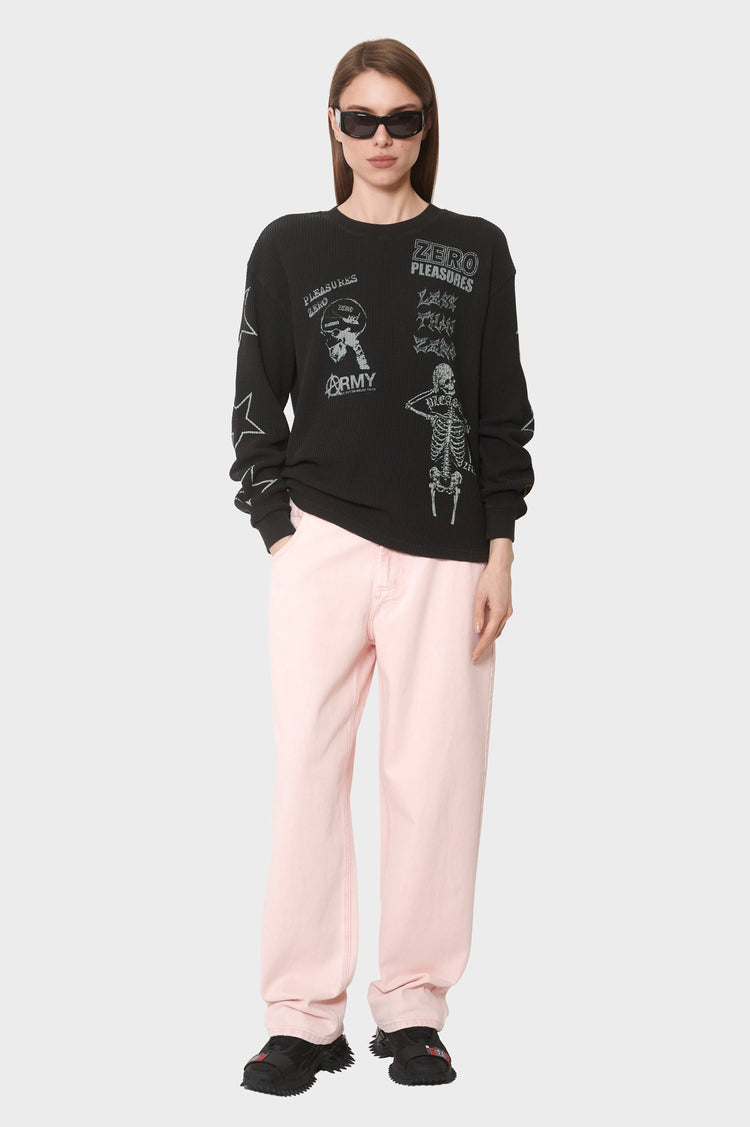 women#@Лонгслів MISLED THERMAL чорний