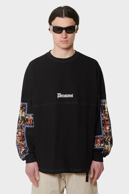 men#@Лонгслів BLASPHEMY чорні