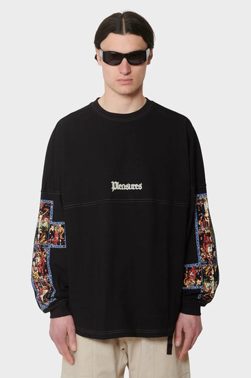 men#@Лонгслів BLASPHEMY чорні