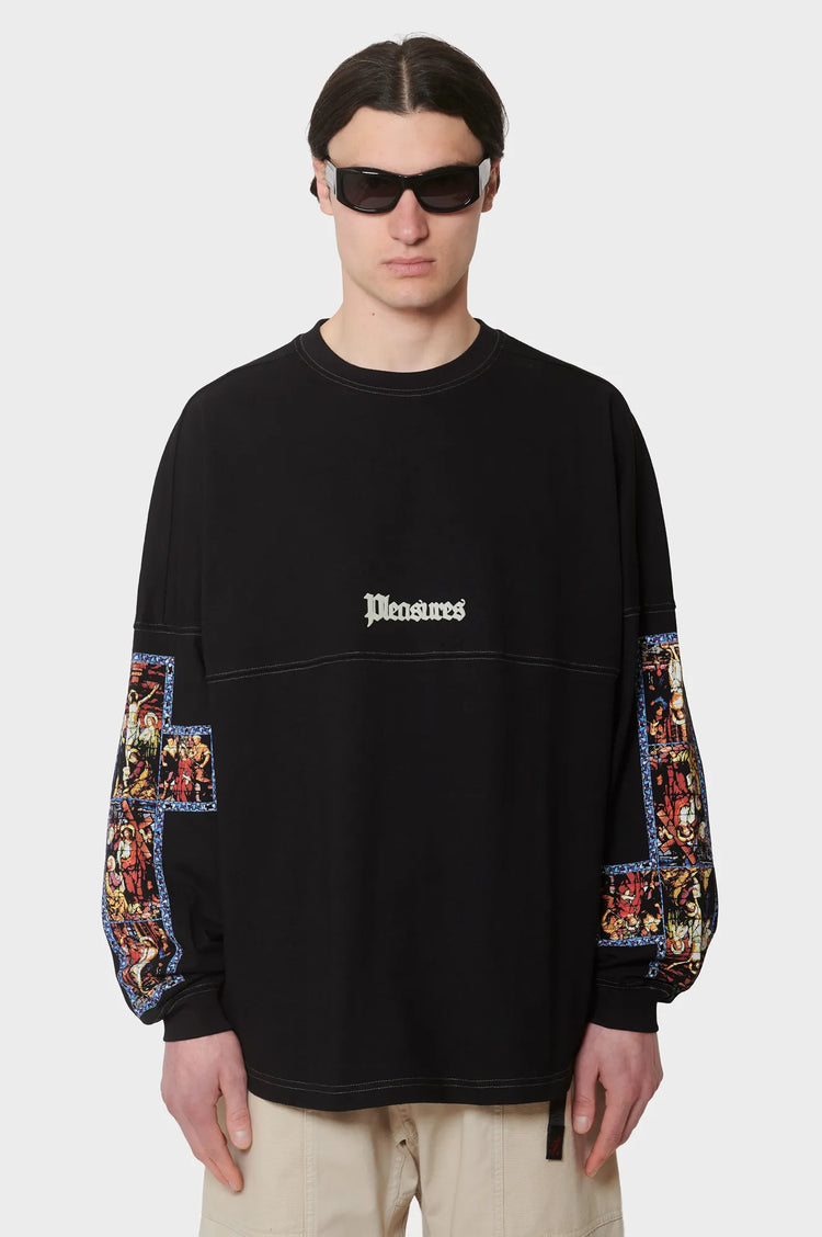 men#@Лонгслів BLASPHEMY чорні