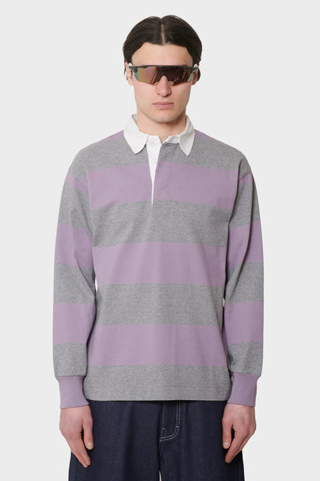 men#@Сорочка LANGDON RUGBY SHIRT сіра