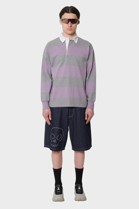 men#@Сорочка LANGDON RUGBY SHIRT сіра