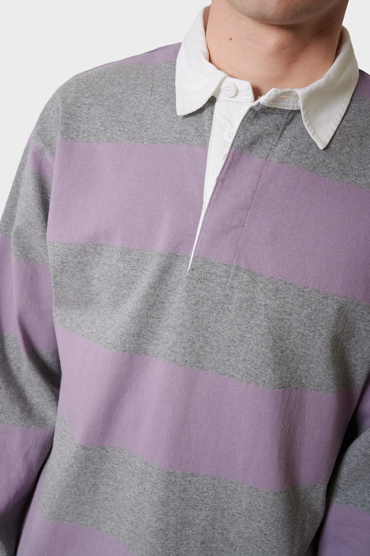 Рубашка LANGDON RUGBY SHIRT серая